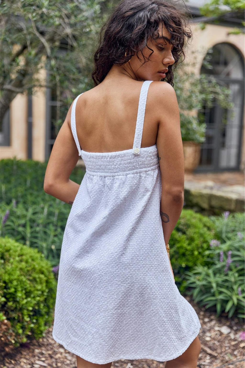MAGNOLIA COTTON MINI DRESS