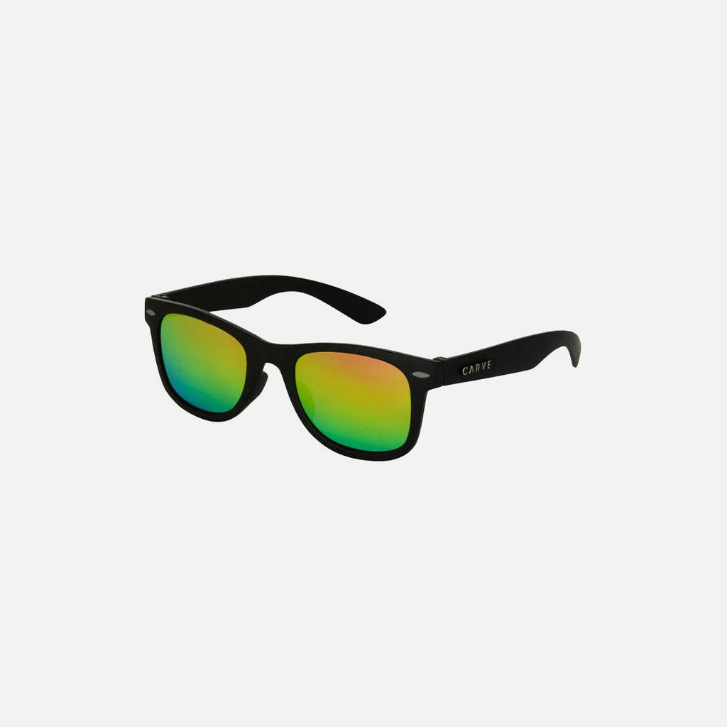 Digger Junior  - Matt Black Frame Grey Rainbow Iridium Lens