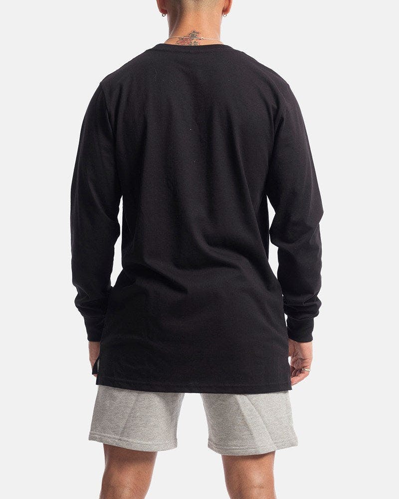 Palm Embroidery Long Sleeve Tee