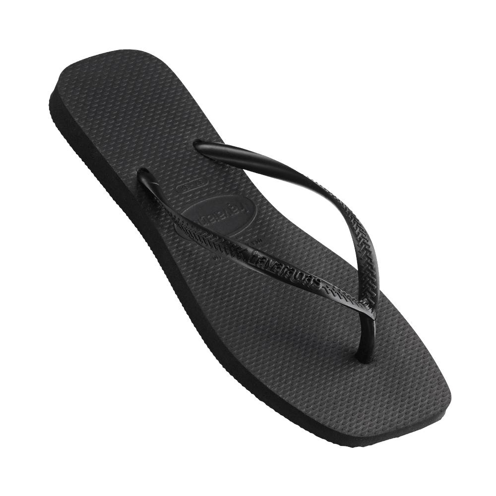 Slim Square Toe Thongs