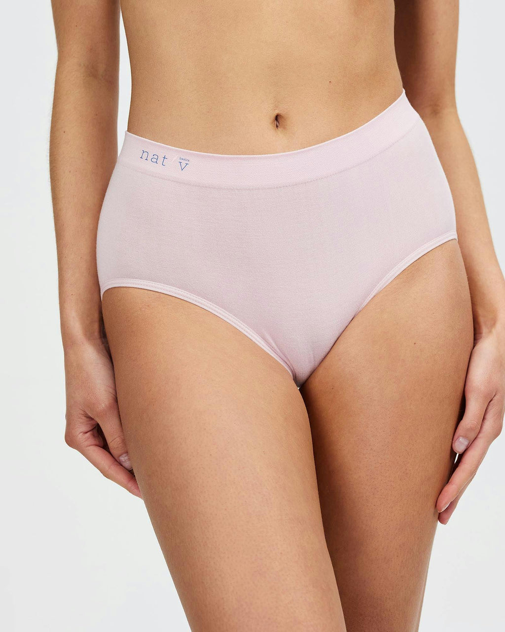 Classic Modal Full Brief Underwear - Blush