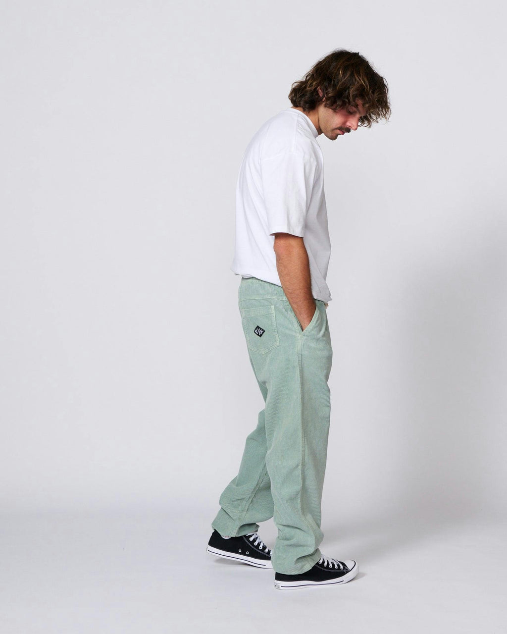 Fever Cord Pant - Sage