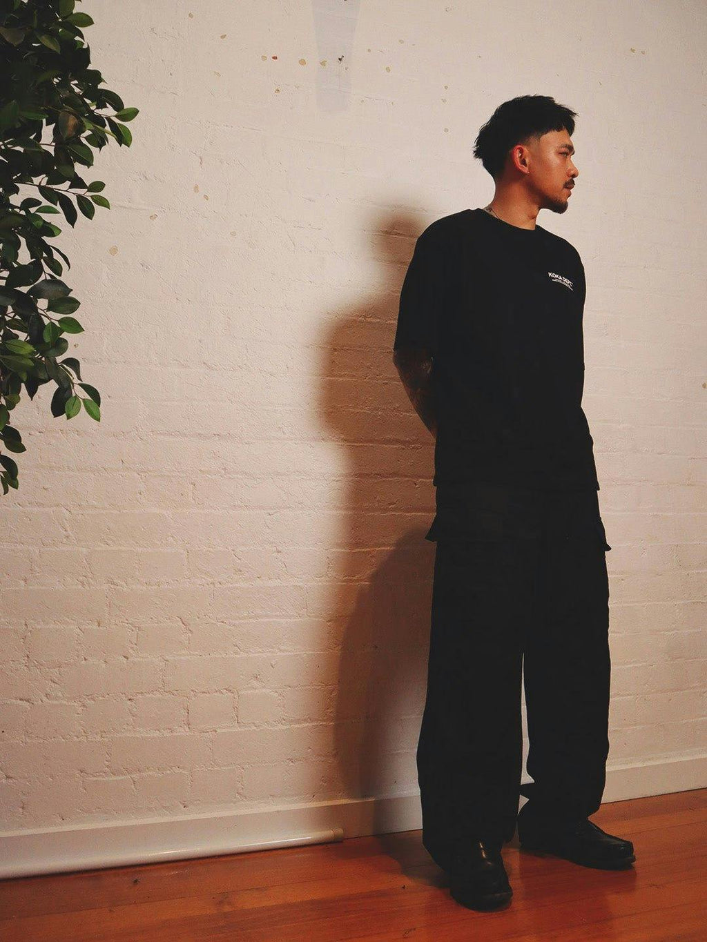 Pit Crew Cargo Pants - Black
