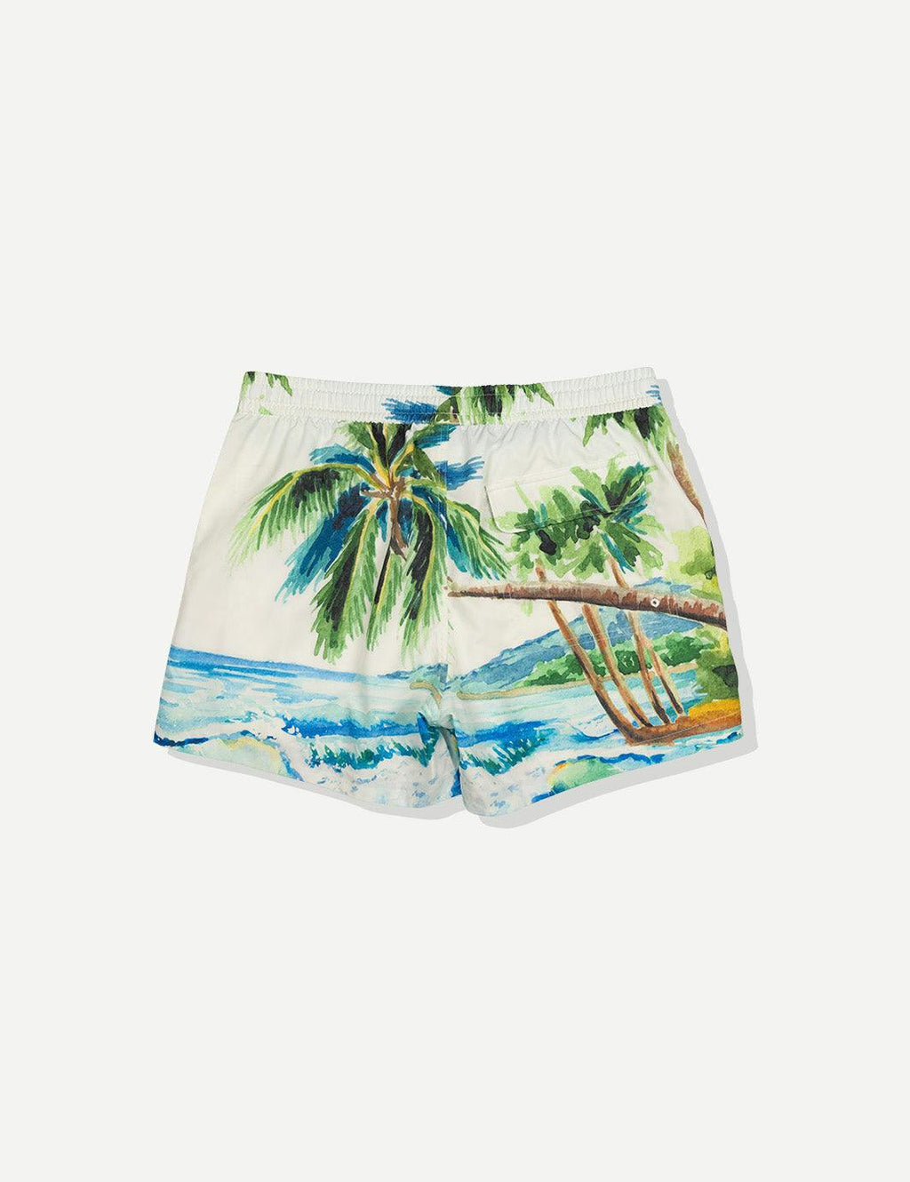 Postcard Swim Short - Blue