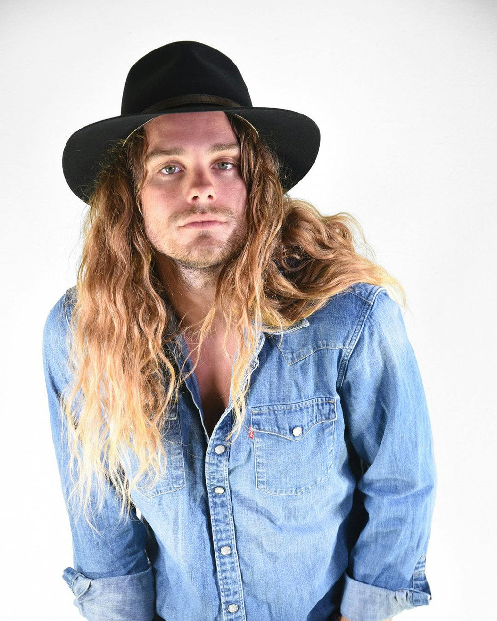tHe DiNgo Felt Hat - Black