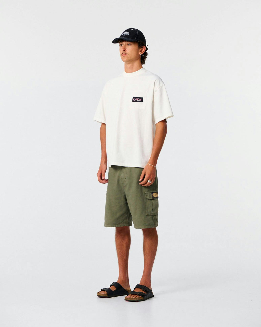 Jumbo Pocket Tee - Vintage White