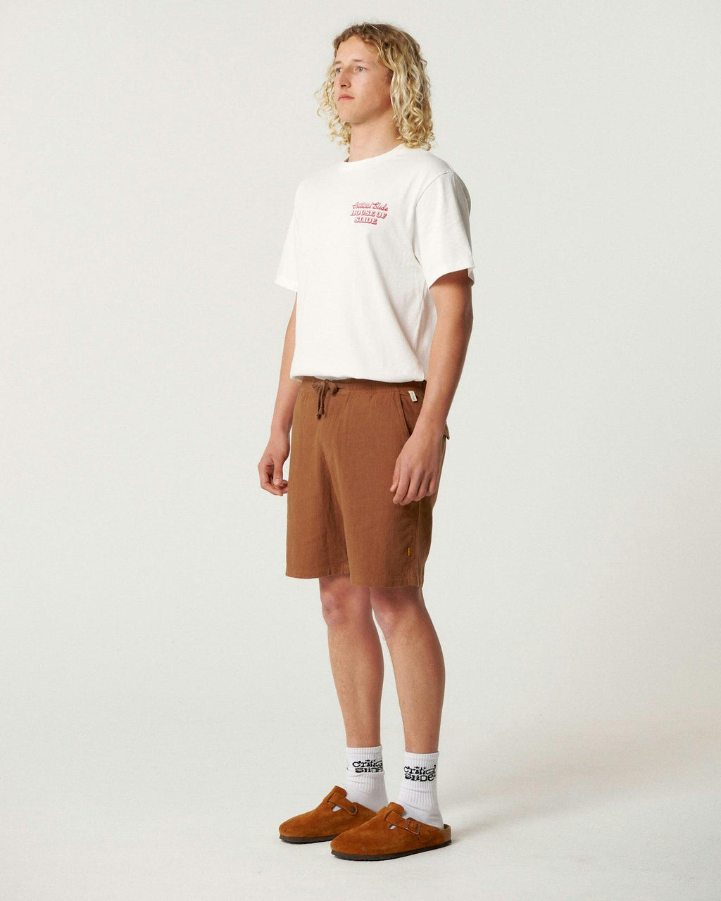 Cruiser Linen Short - Tobacco