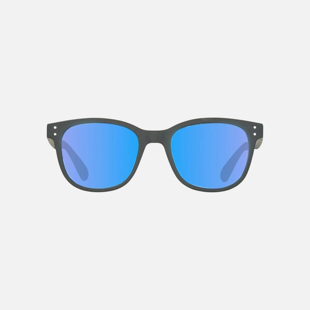 Homeland - Matte Black Frame Grey Blue Iridium Lens