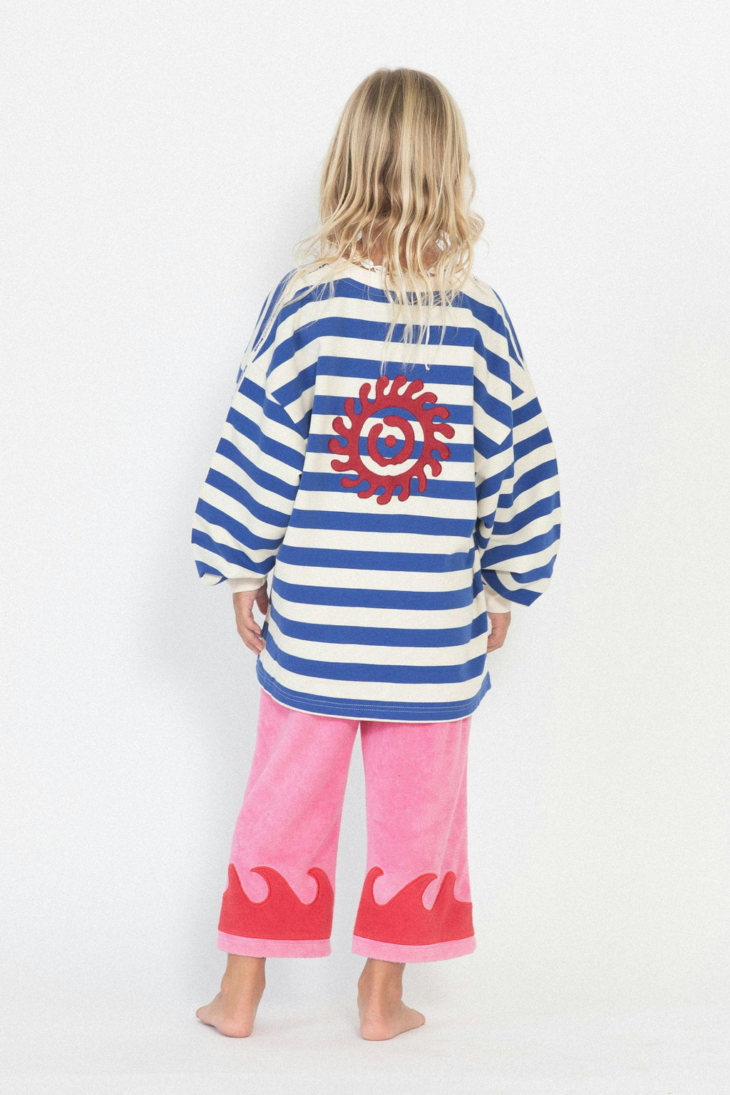 Kids Nautical Long Sleeve Tee - Blue