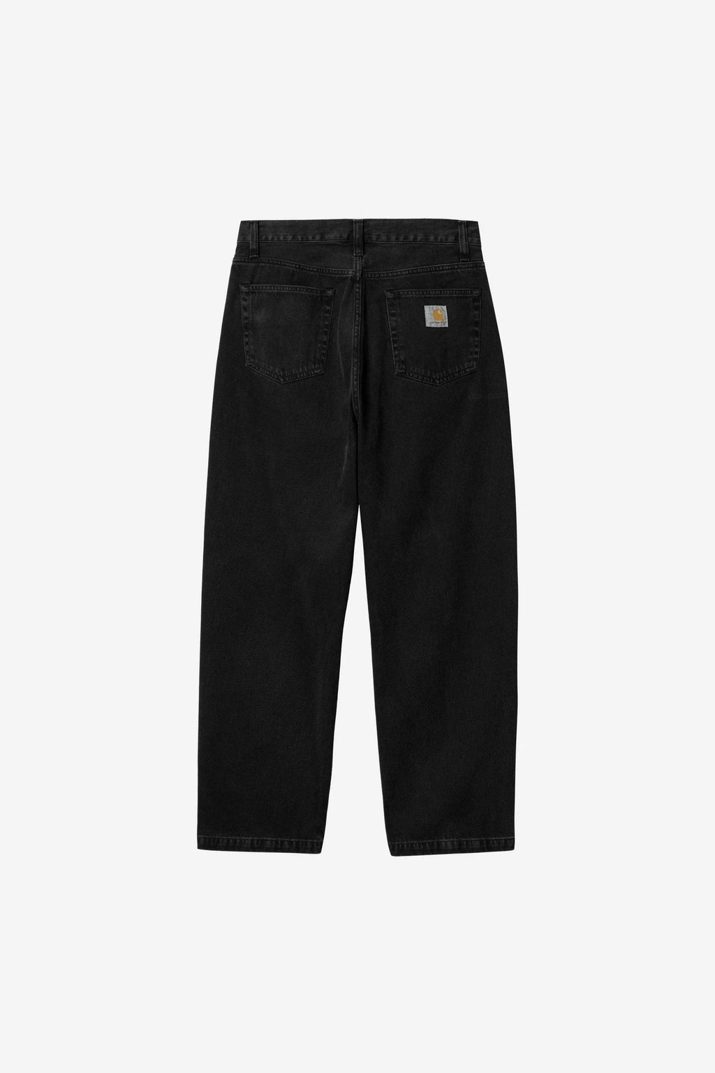 Carhartt WIP Landon Pant in Black Stone Washed
