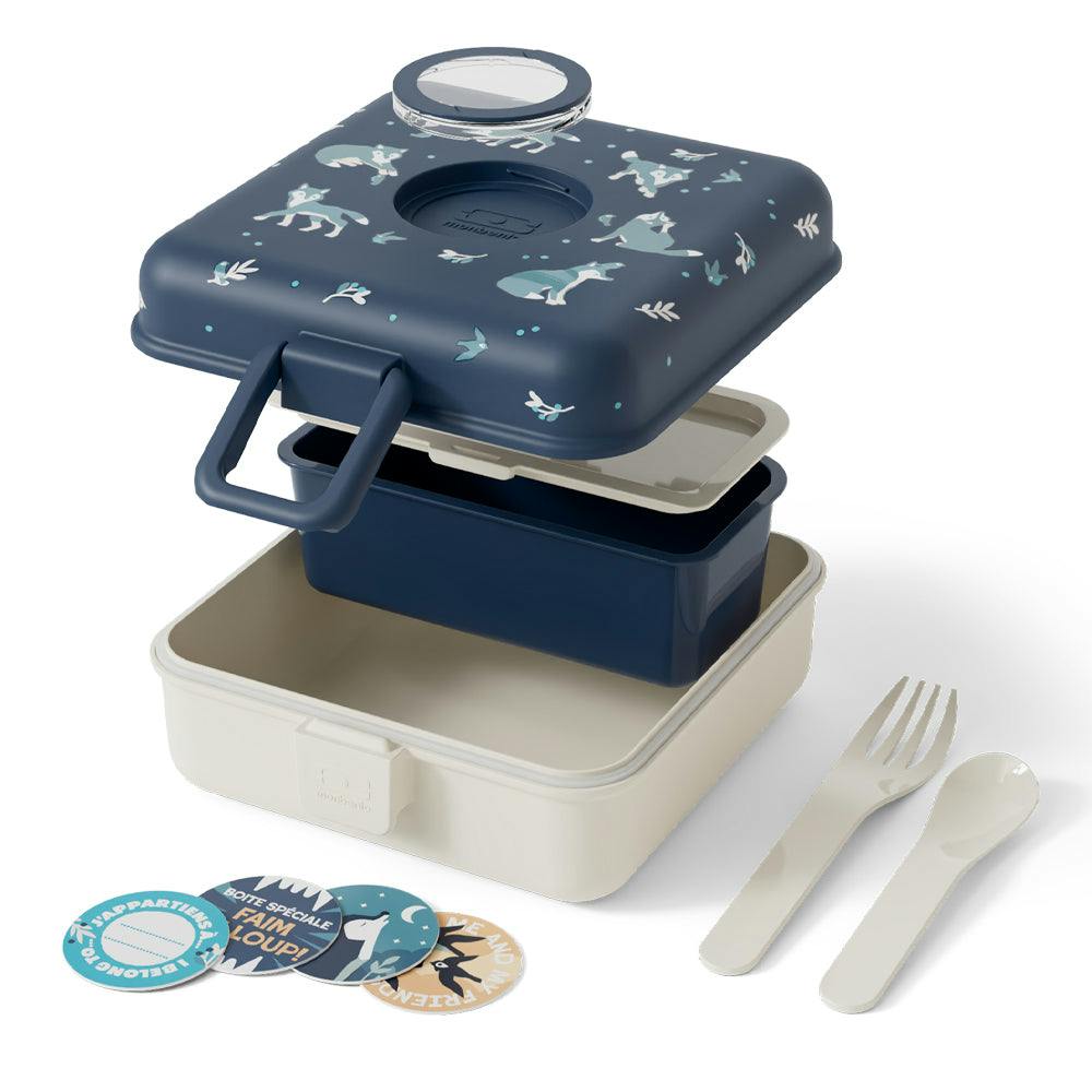Monbento Mb Sandwich Lunch Box Snacky - Wolf