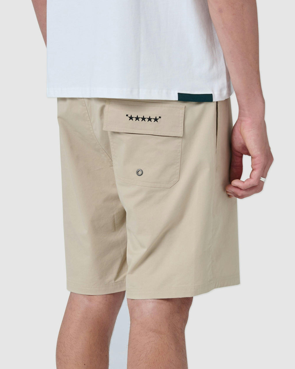 amphibious short tan