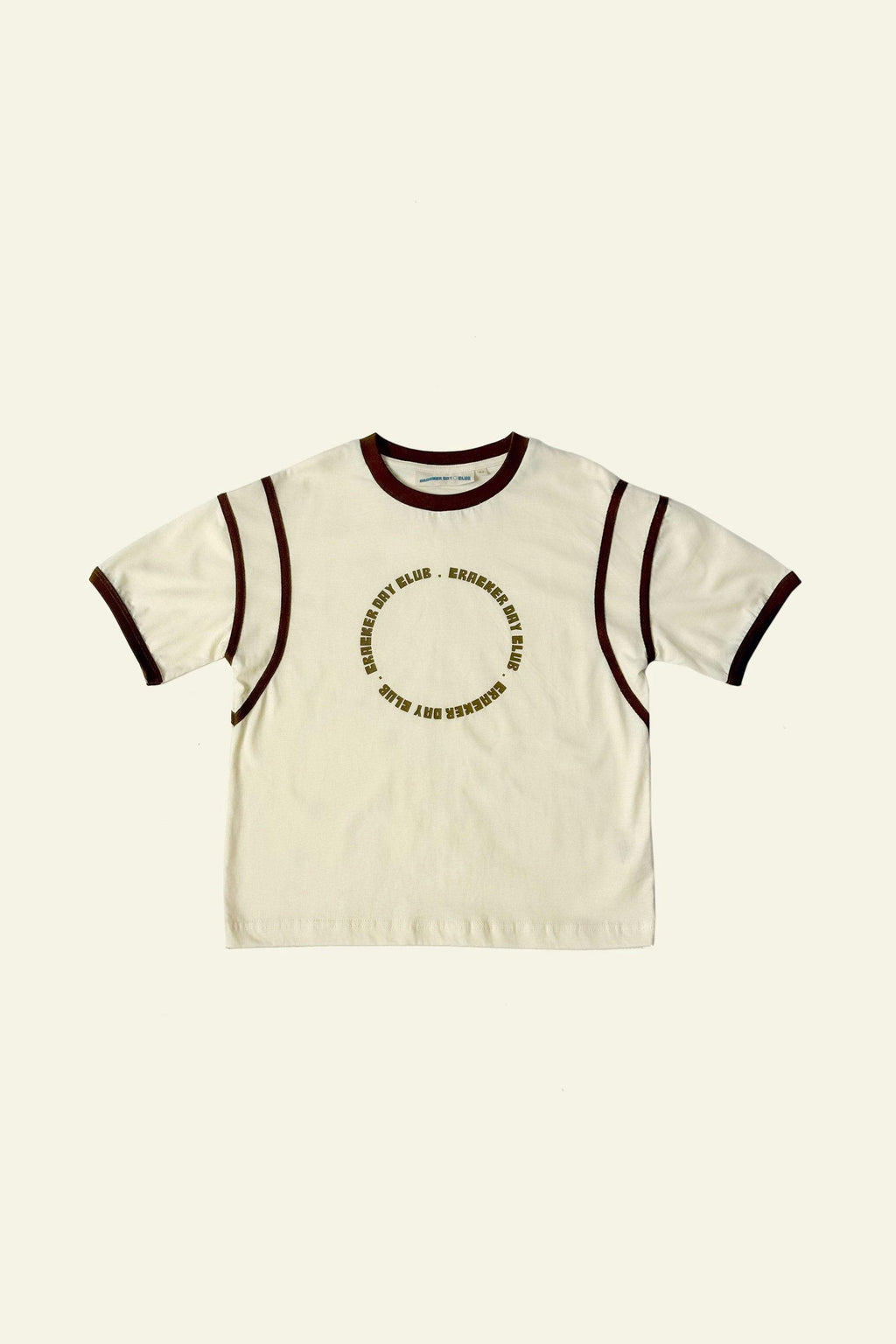 Kids Racer Club Tee Shirt - Butter