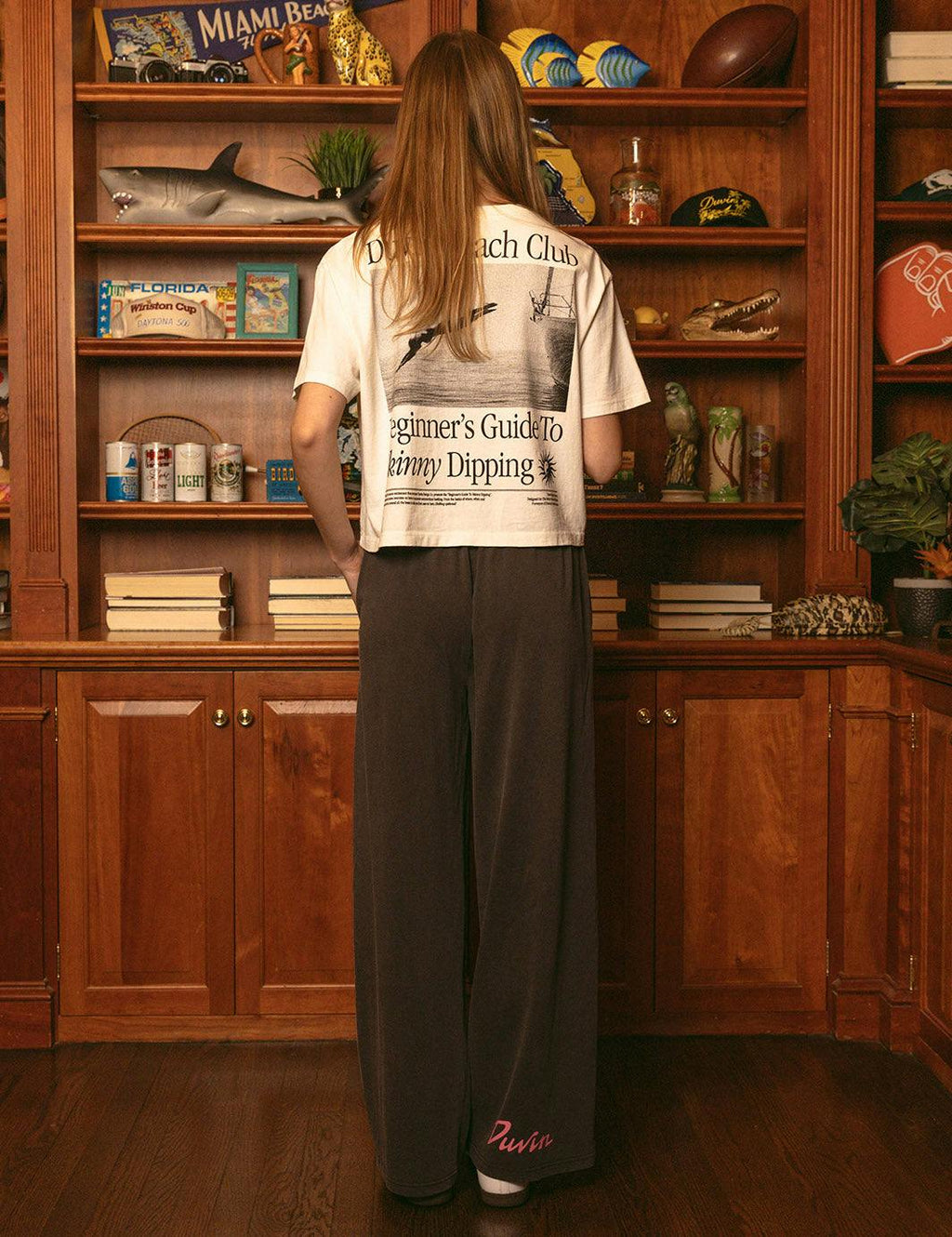 Souvenir Cotton Beach Pant - Black