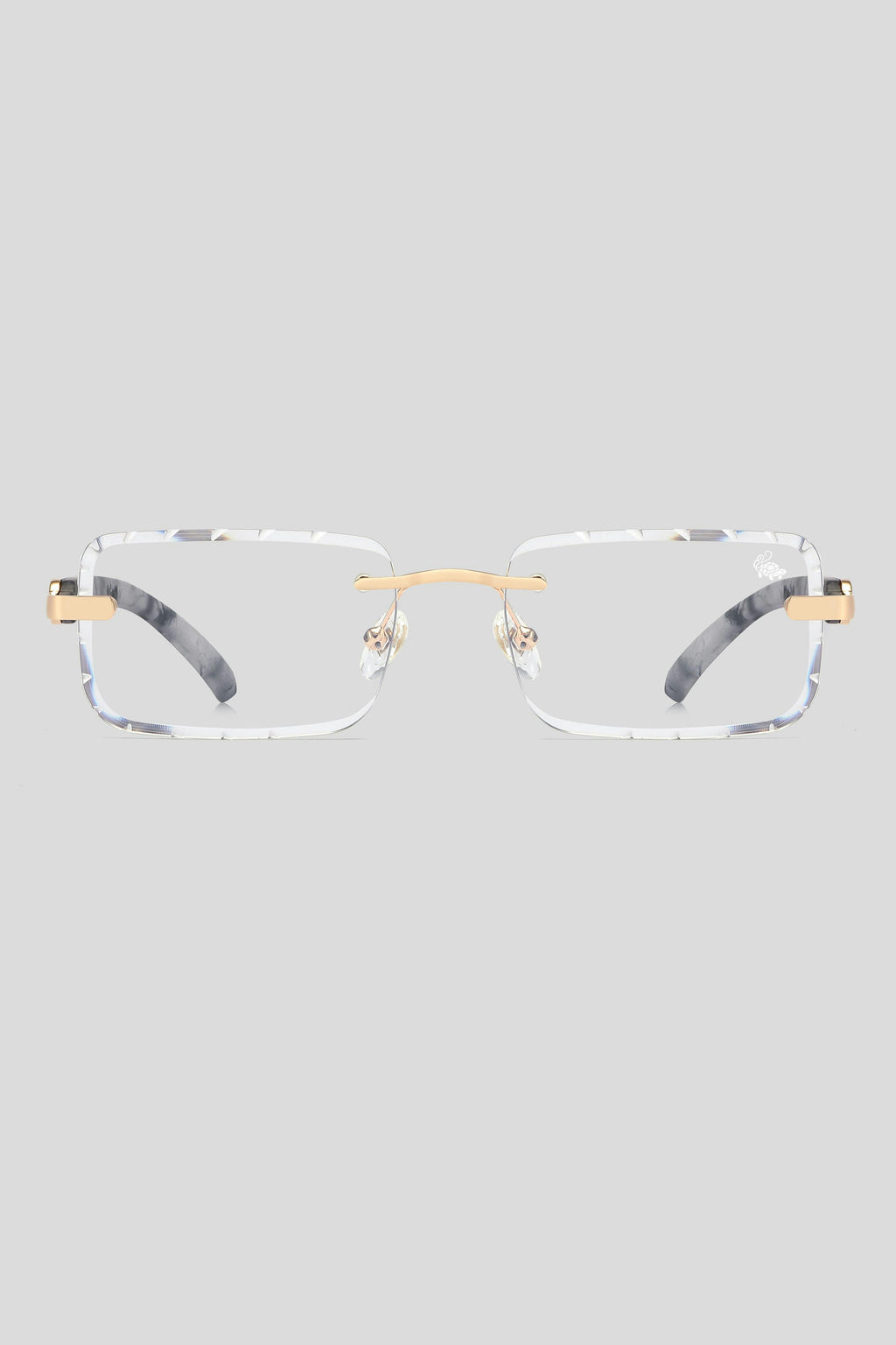 Diamond Cut Hampton White Marble | Anti Blue