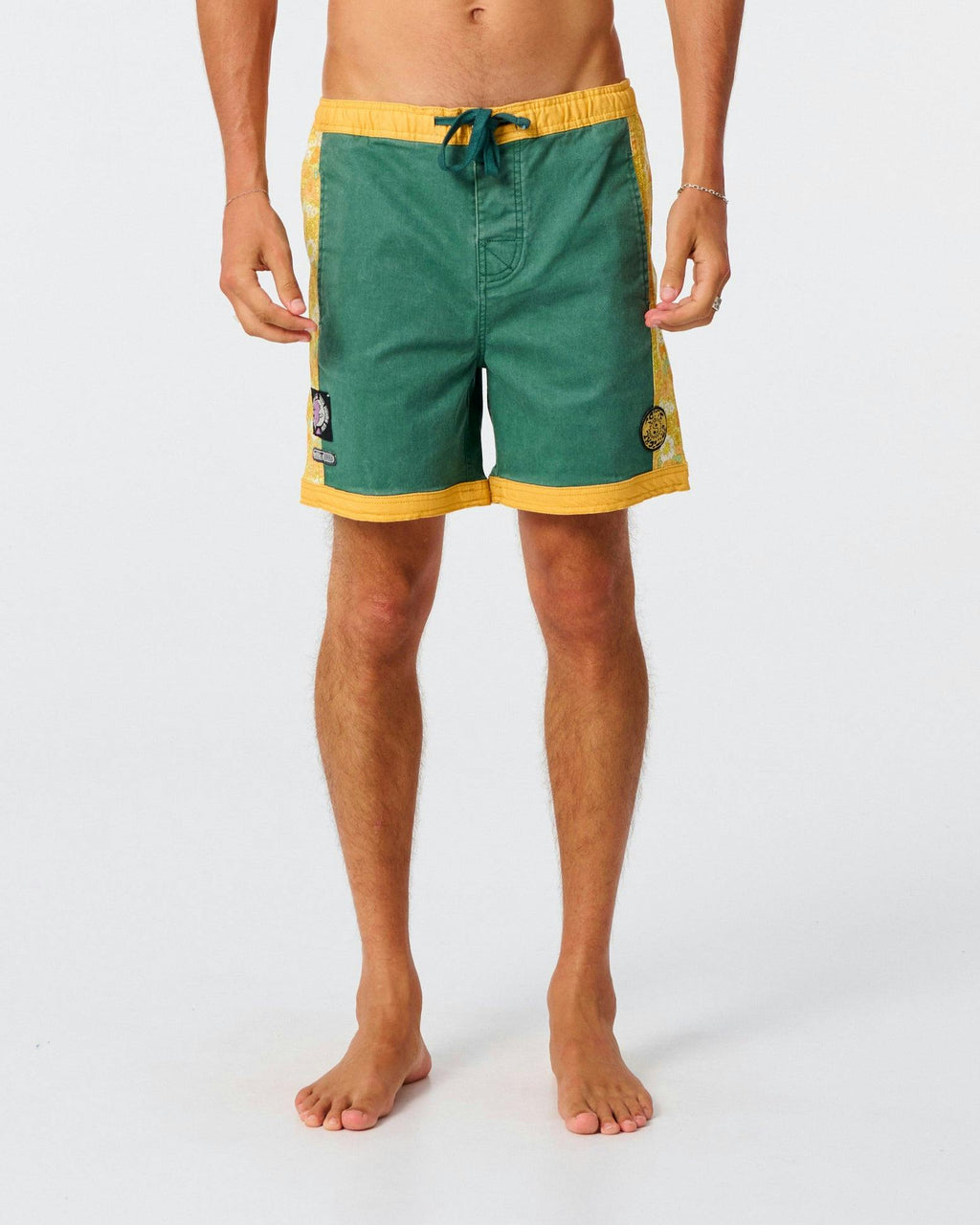 Hazed Mixed Tape Trunk - Dusty Green
