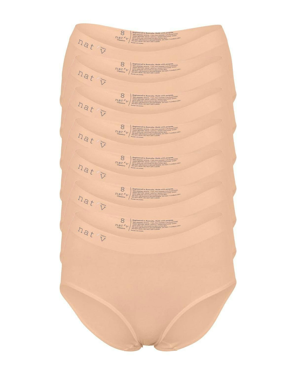 CLASSIC BRIEF 7 PACK - BONE