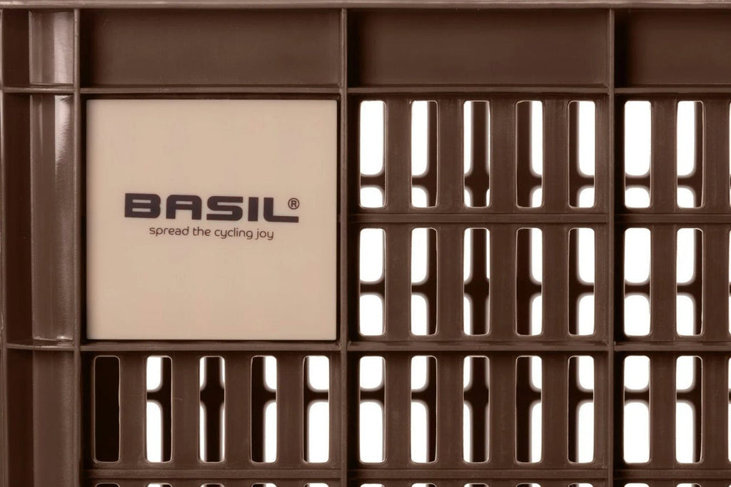Bicycle Crate Small 17.5L Chocolate Brown