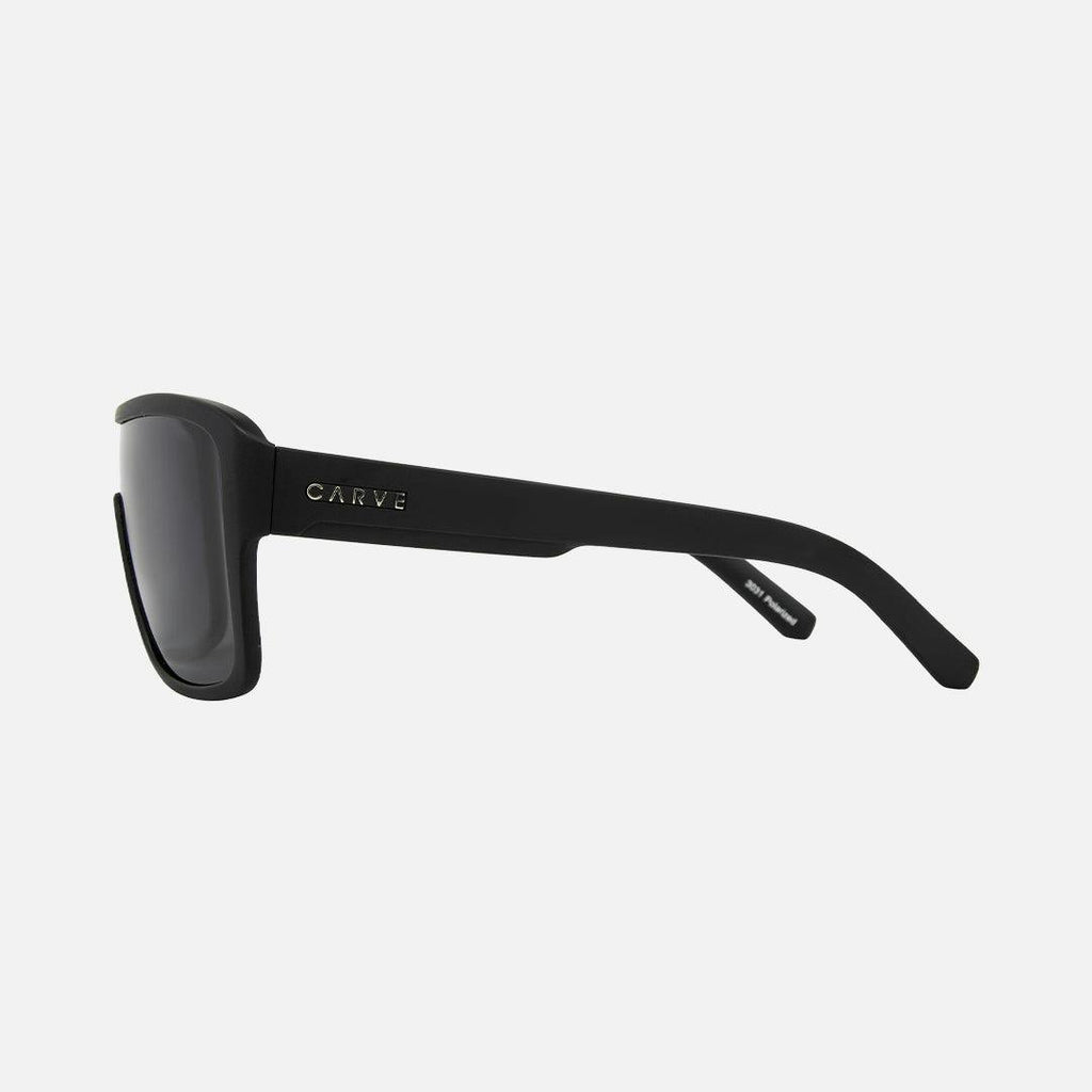 Anchor Beard - Matte Black Frame with Grey Polarized Lens