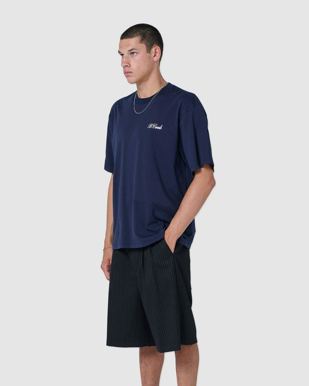scribe t-shirt navy