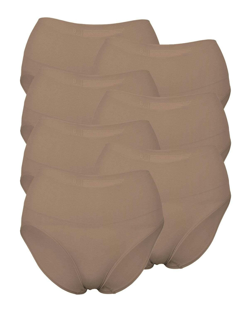 CHICHI BRIEF 7 PACK - CHESTNUT