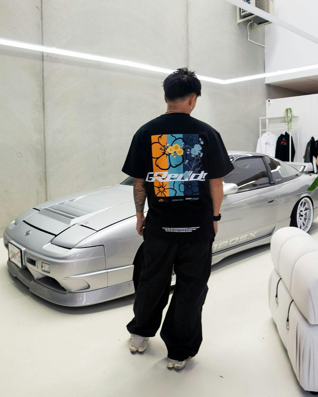 "GReddy" Collab T Shirt // Black