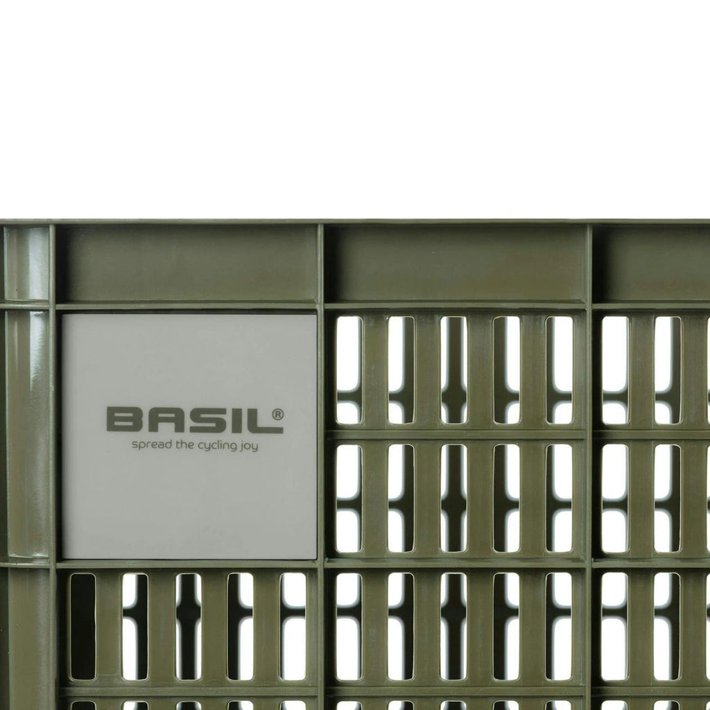 Bicycle Crate L 40L Recycled Moss Green