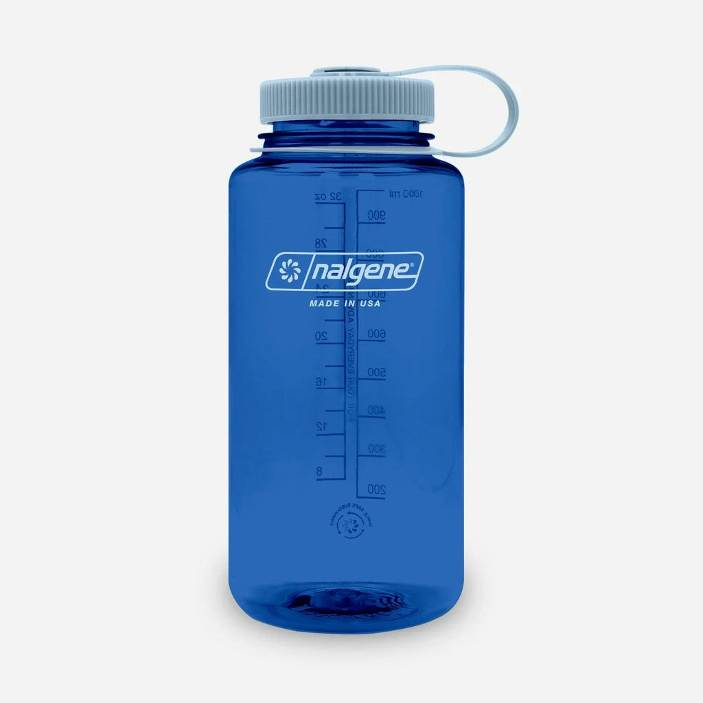 Nalgene 1L Sustain Wide Mouth Bottle in Indigo