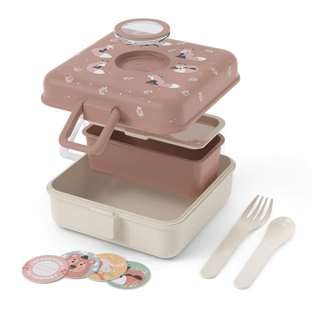 Monbento Mb Sandwich Lunch Box Snacky - Fox