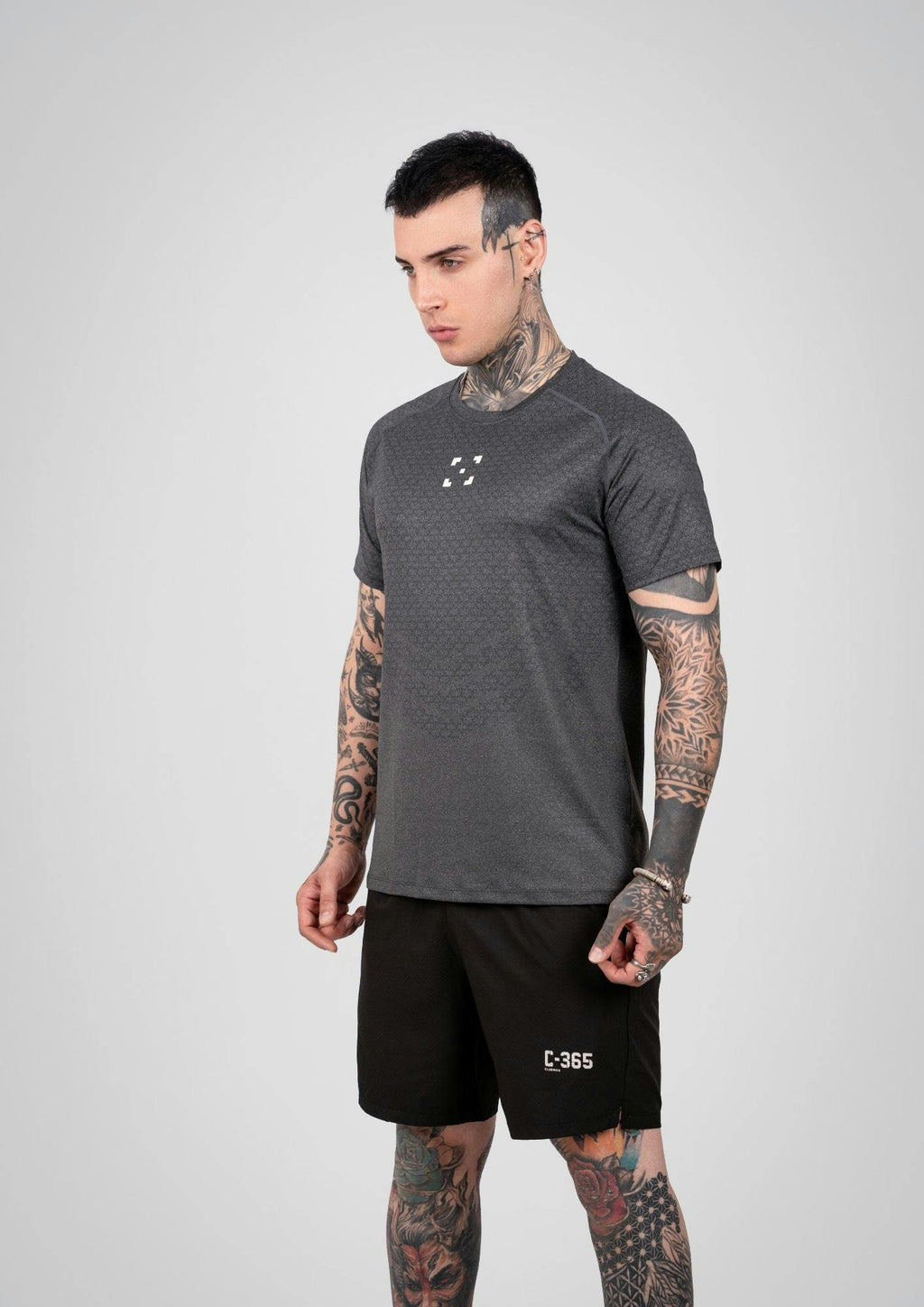 C-365 Motion Tee (324303) - Motion Grey