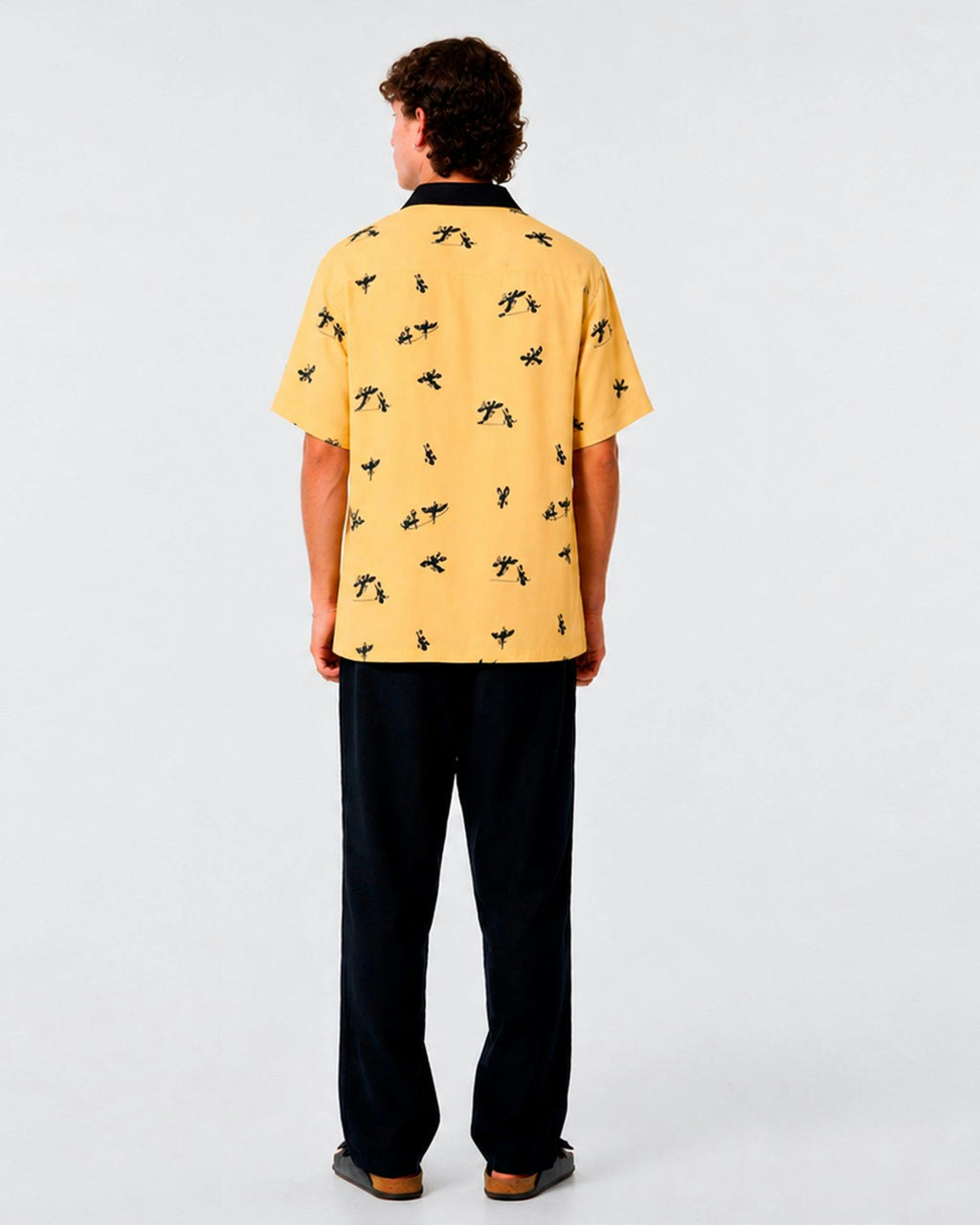 Swoopy Boy Short Sleeve Shirt - Sunflower