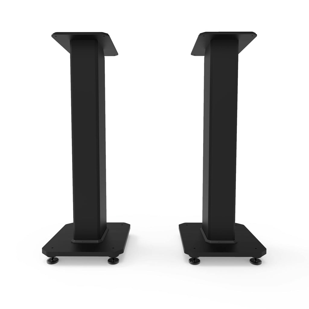 Kanto SX26 26" Tall Fillable Speaker Stands with Isolation Feet - Pair, Black