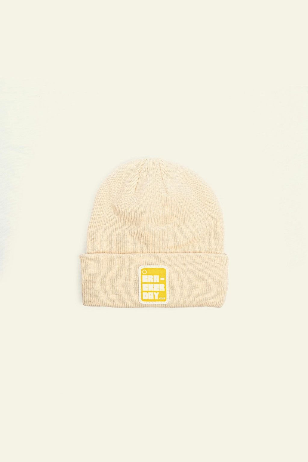 Kids Stacked Beanie - Sand