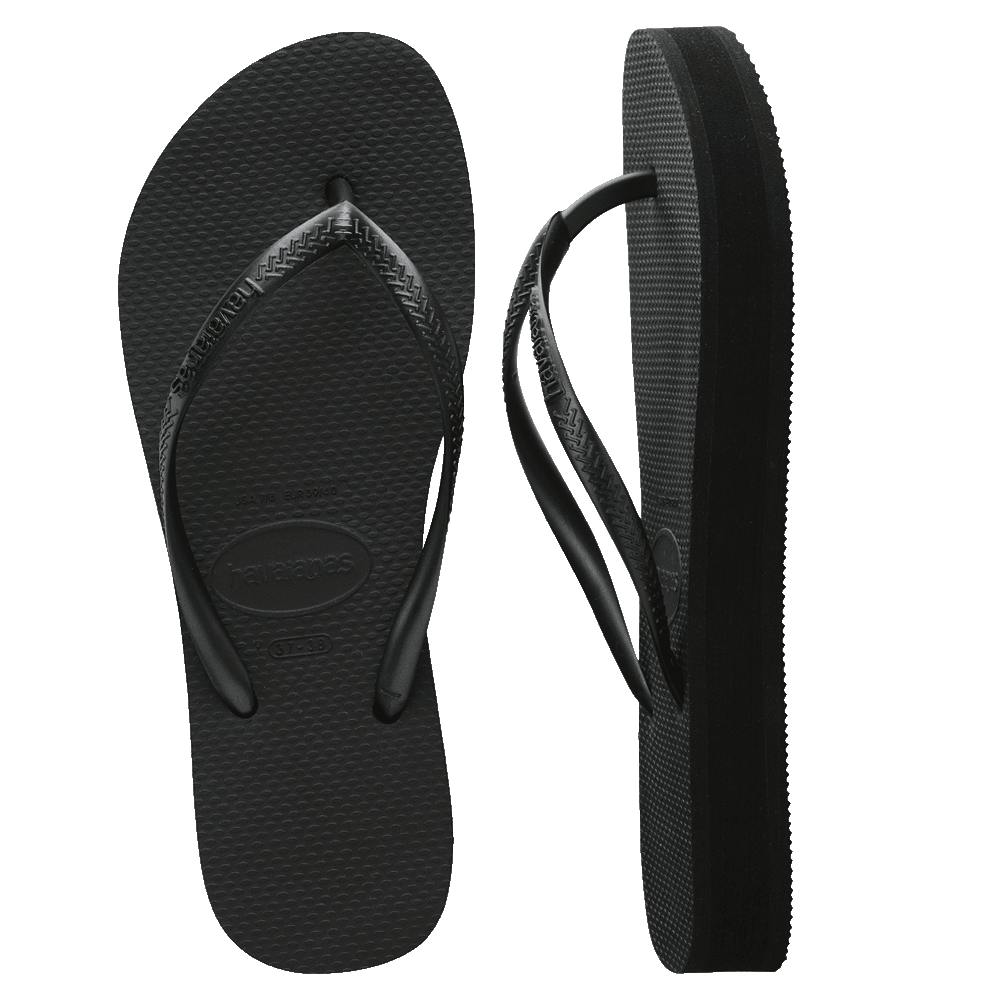 Slim Flatform Thongs
