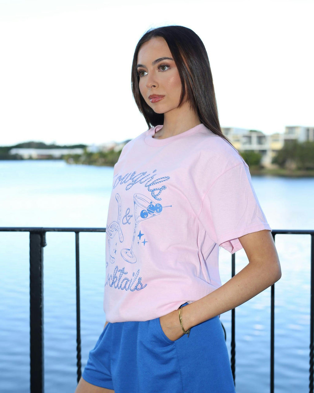 Cowgirls & Cocktails Tee