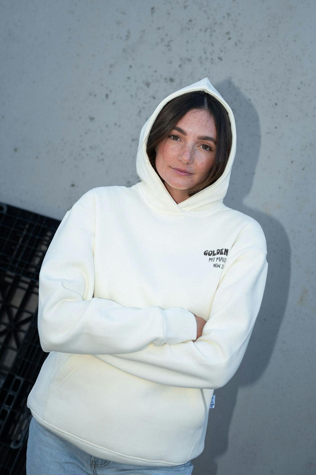 The Golden Mile Hoodie - Natural