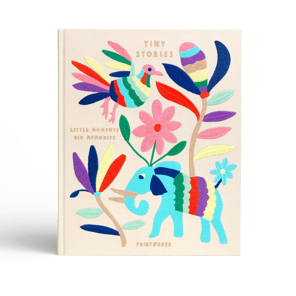 Printworks Embroidered Photo Album-Tiny Stories