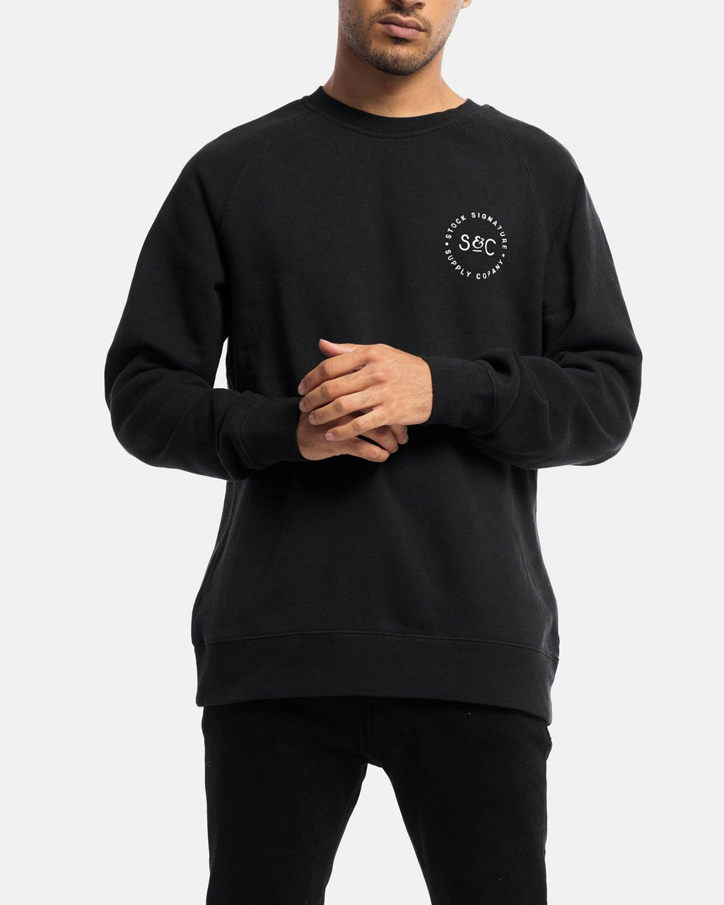 Stamped Signet Crewneck