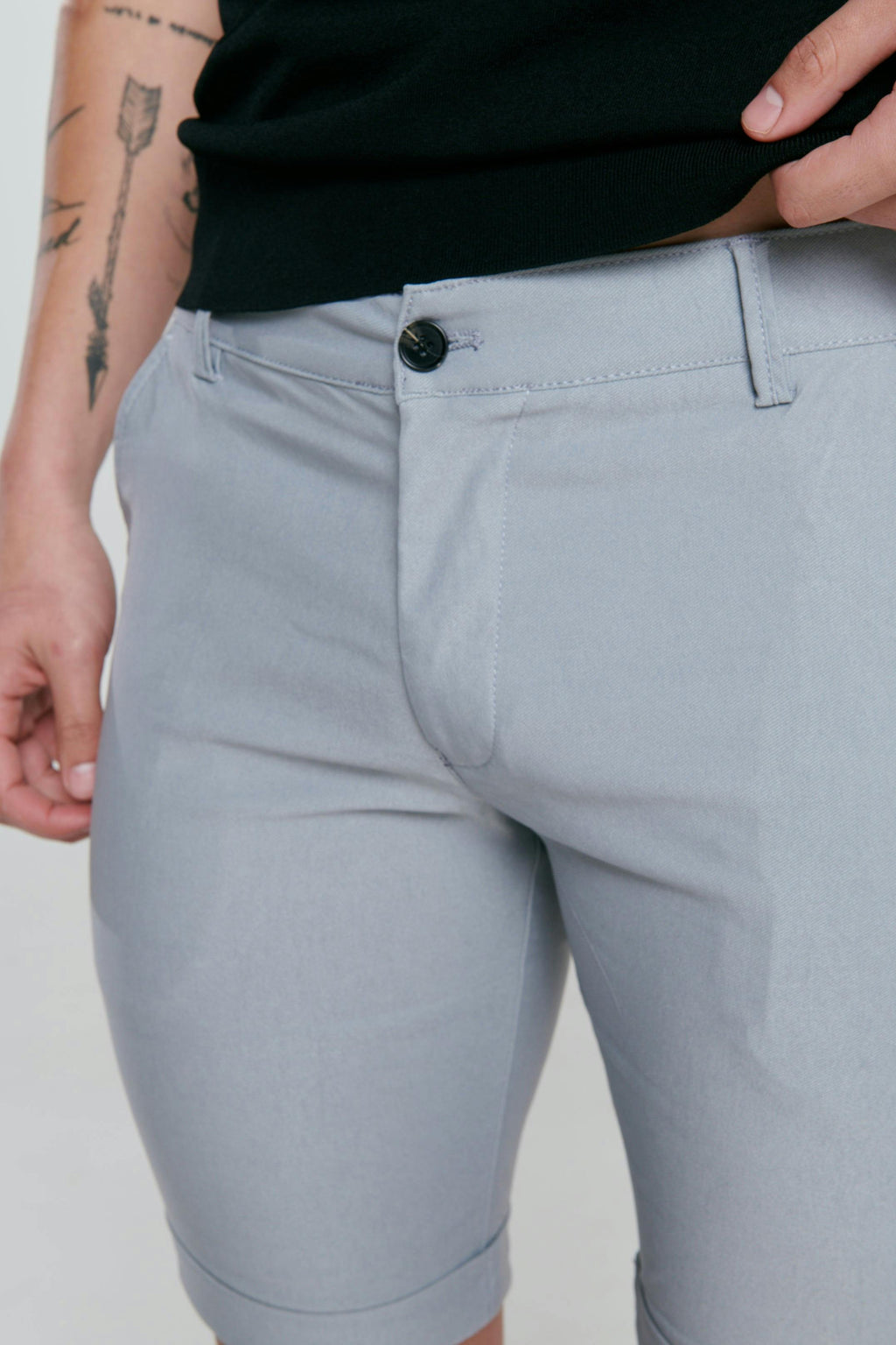 CARDIFF Grey Pant Short