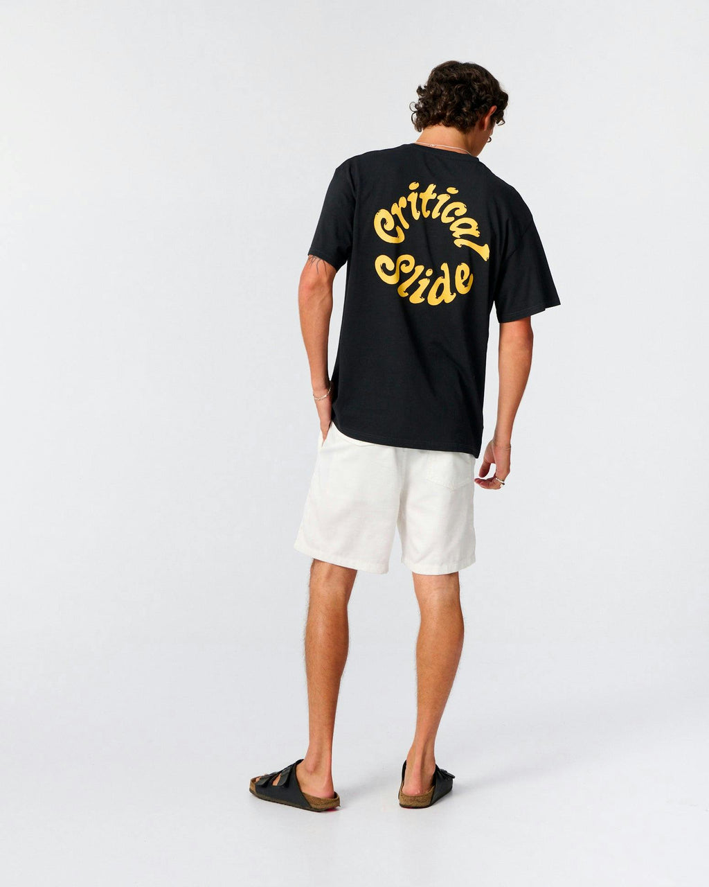 Critical Spiral Tee - Vintage Black