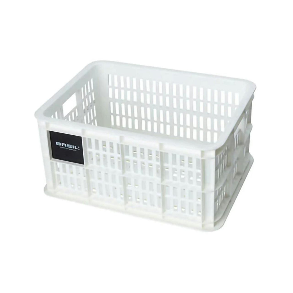 Bicycle Crate Small 17.5L White