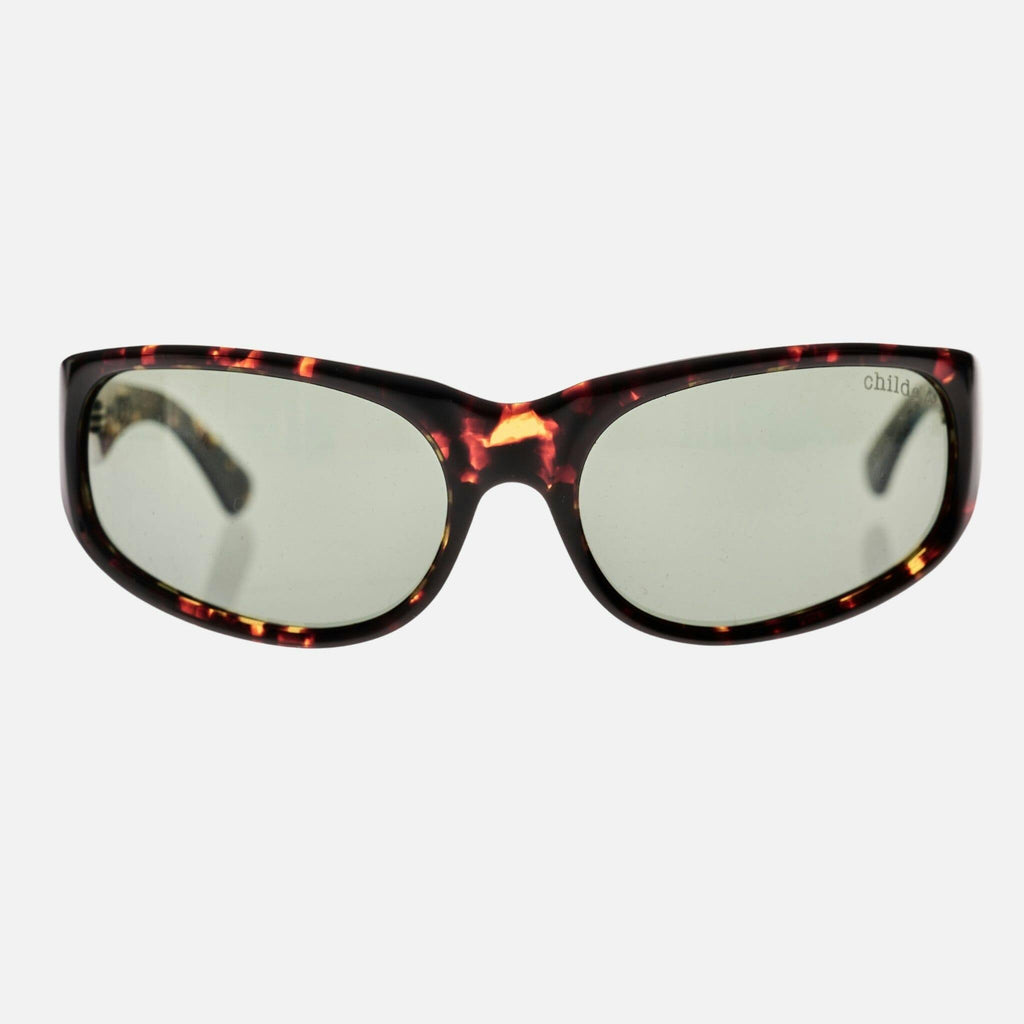 CYLINDER Gloss Havana Tort | Green Polarised Bio Lens