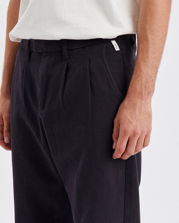 Harro Twill Pant - Black