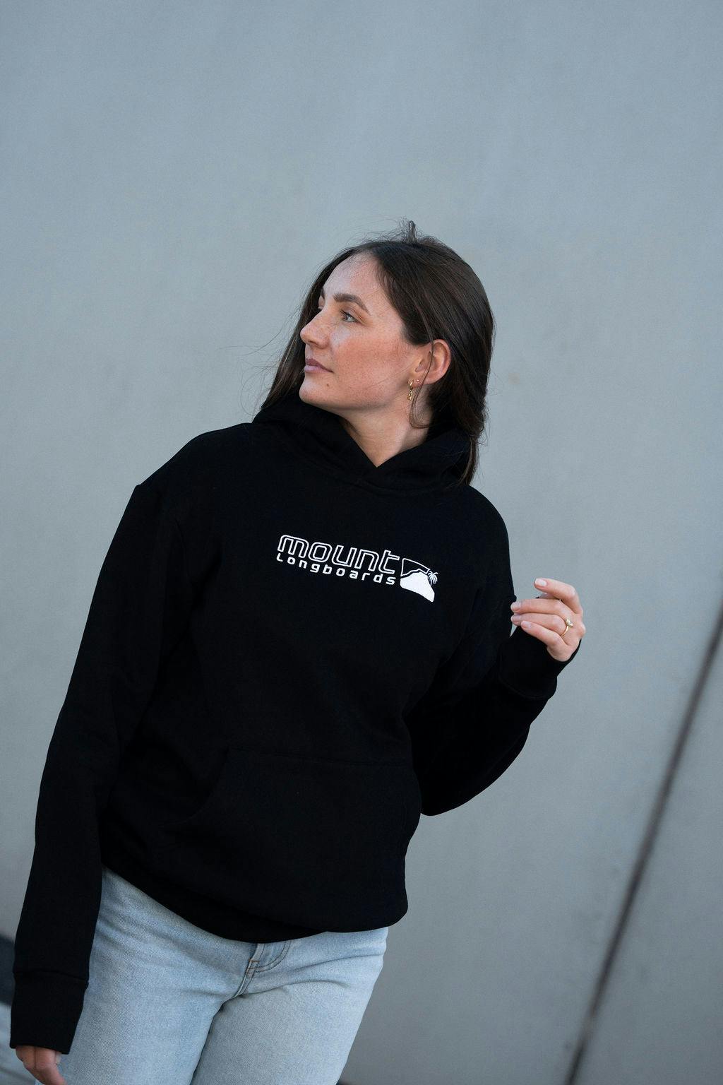 Y2K Mount Surf Hoodie - Black