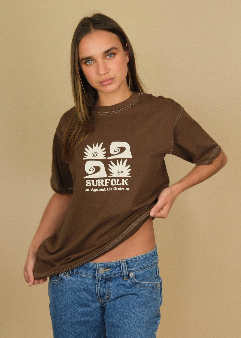 Heritage Unisex Tee - Espresso
