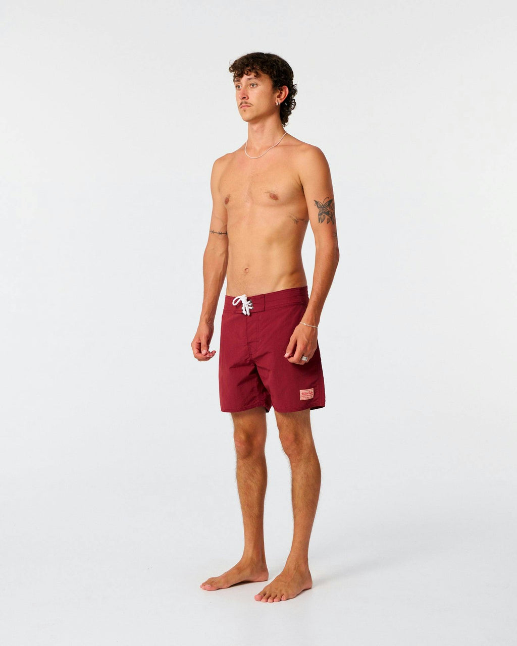 First Point 16" Boardshort - Washed Red