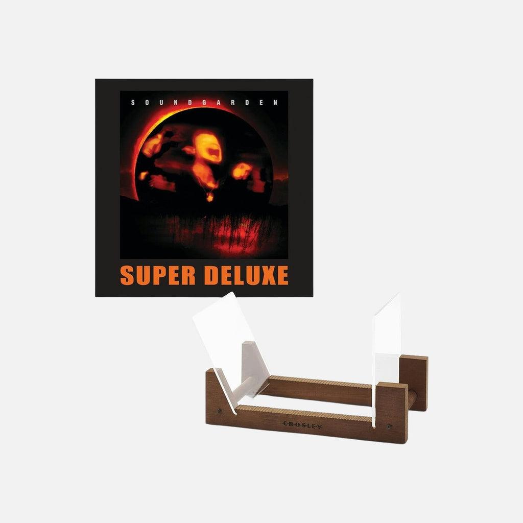 Soundgarden Superunknown - Double Vinyl Album & Crosley Record Storage Display Stand