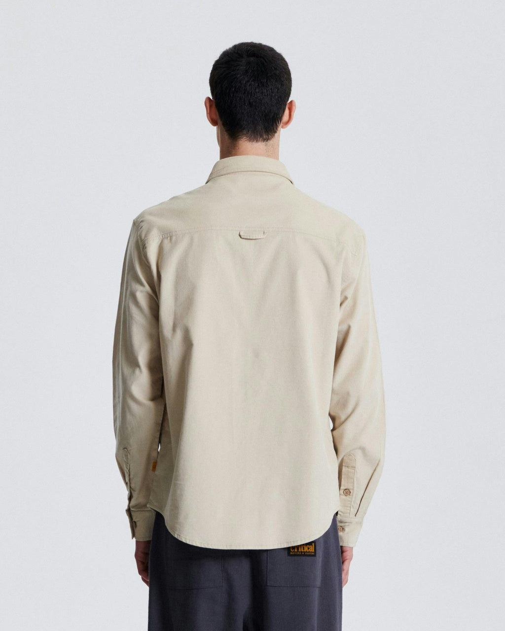 Quantum Corduroy Shirt  - Ecru