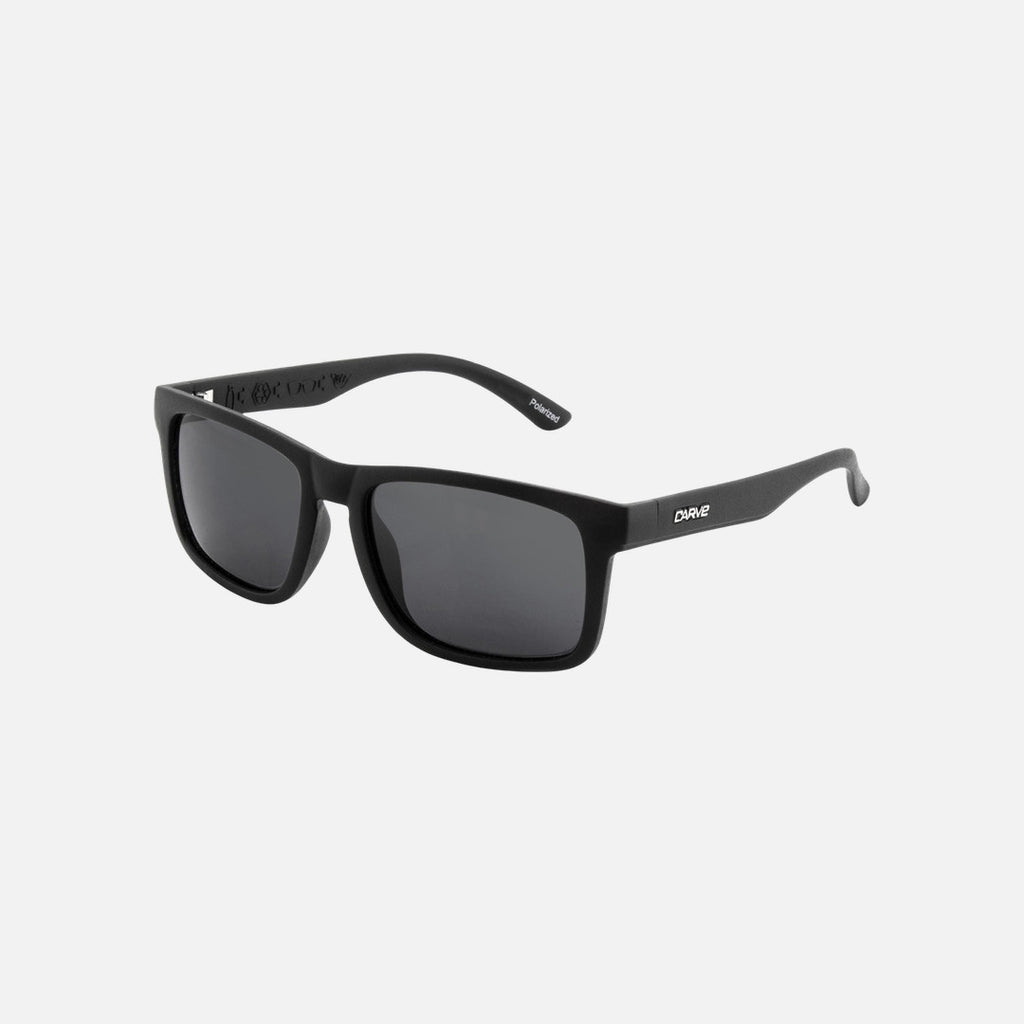 Goblin - Injected Polarized Matt Black Frame Recycled Sunglasses