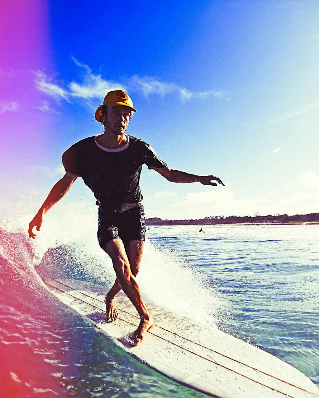 The Surf Stash Cap - Yellow